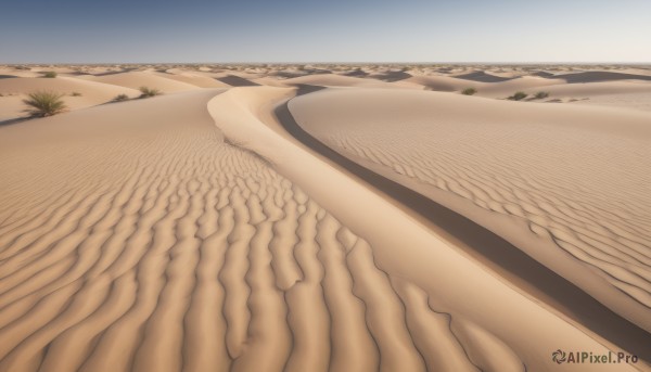 outdoors,sky,day,tree,blue sky,no humans,beach,scenery,mountain,sand,road,landscape,desert,plant