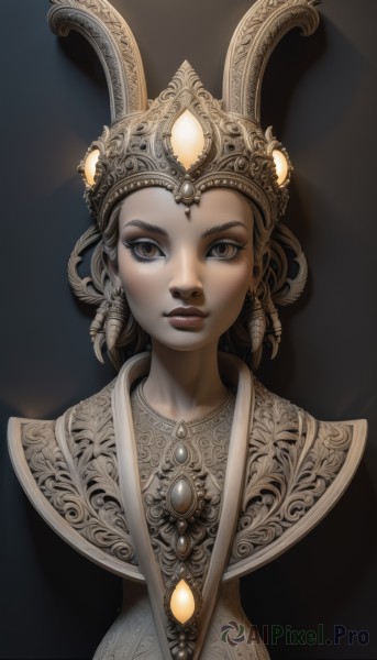 A female in a serene dynamic scene