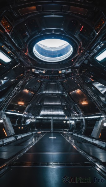 A stunning view of a spacecraft in scenery