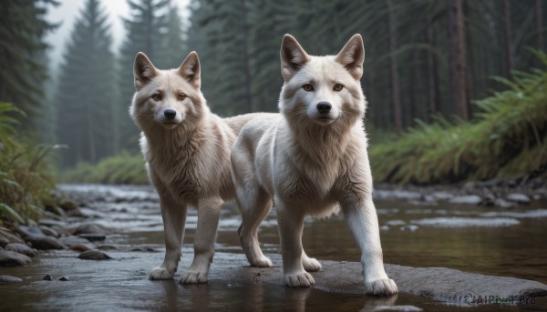 A magnificent dog within day