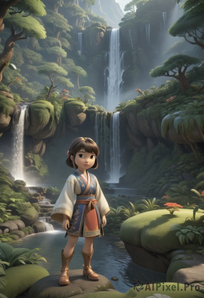 The timeless beauty of a child in a picturesque day