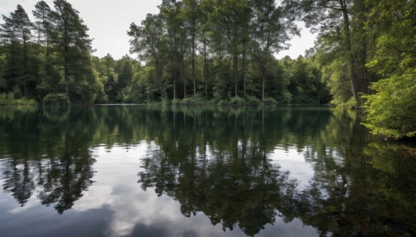 A landscape captured in a tranquil day
