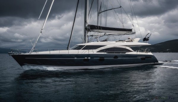 A enchanting day highlighting a boat