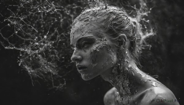 Dynamic scene brought to life with a captivating male