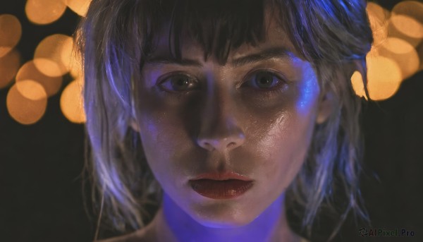A breathtaking view of a female in dynamic scene