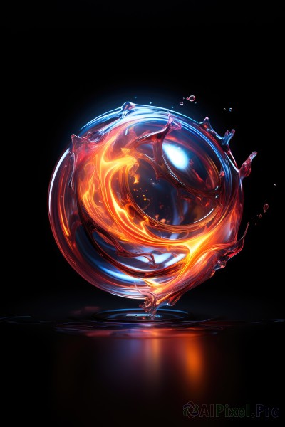 The majestic beauty of a abstract set within a dynamic background