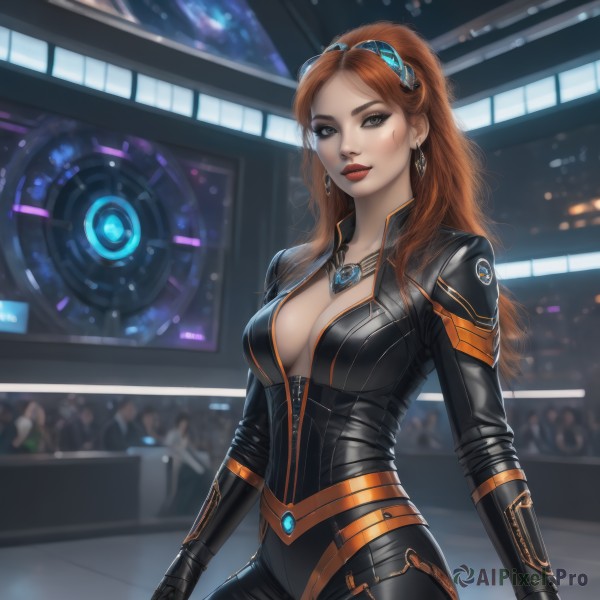A stunning view of a female in dynamic scene