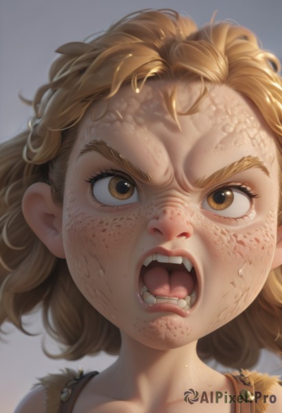 A charming dynamic scene featuring a female