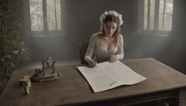 A breathtaking sunlight featuring a female