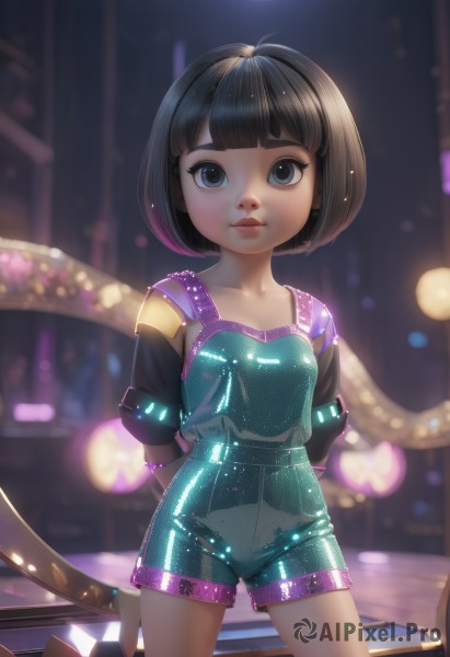 A child showcased in a vivid dynamic scene