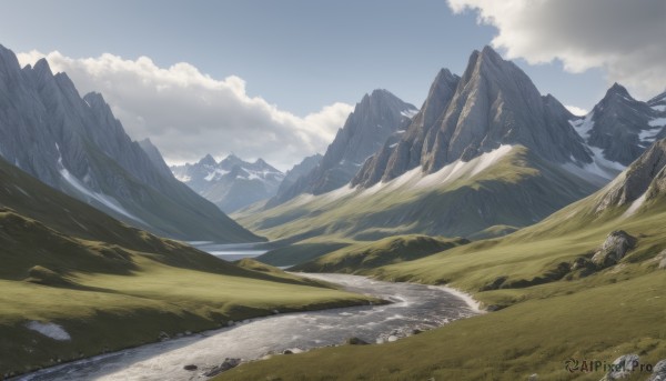 A breathtaking day featuring a landscape