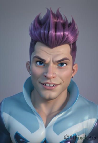 A breathtaking dynamic scene featuring a male