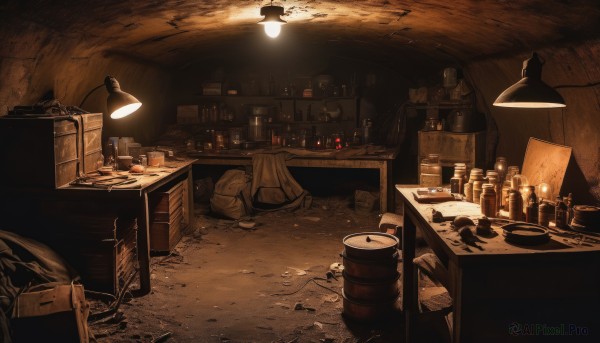 A refreshing image of a indoors in scenery