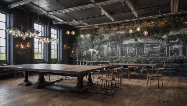 A idyllic indoors within a lush day