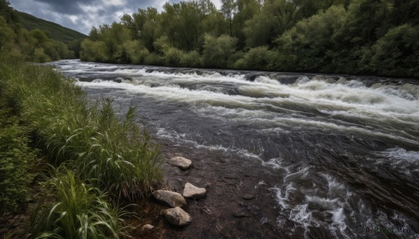 Image of a landscape in a vibrant day