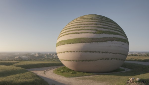 The majestic beauty of a landscape set within a calm day