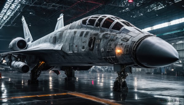 A stunning portrayal of a spacecraft in a breathtaking scenery