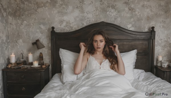 A female captured in a enchanting dynamic scene