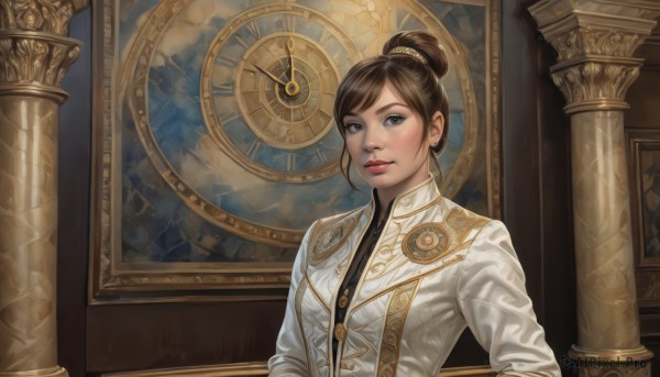 A female captured in a enchanting dynamic scene