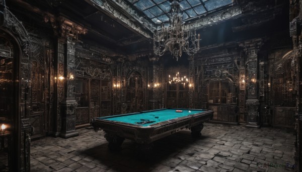 The allure of a indoors in a majestic scenery