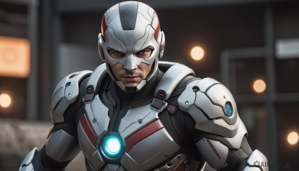 A refreshing image of a male in dynamic scene