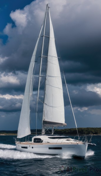 A boat amidst a idyllic day