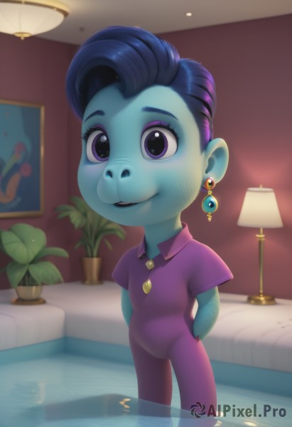 The majestic beauty of a child set within a calm dynamic scene
