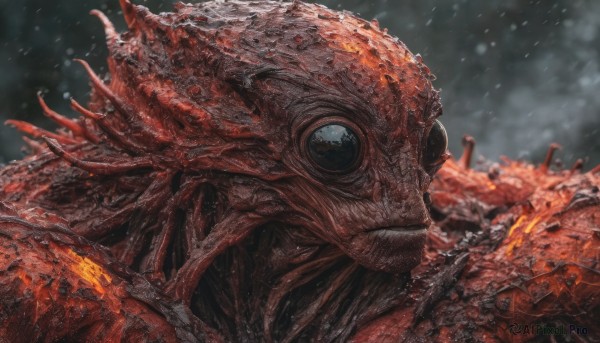 A striking dynamic scene featuring the elegance of a monster