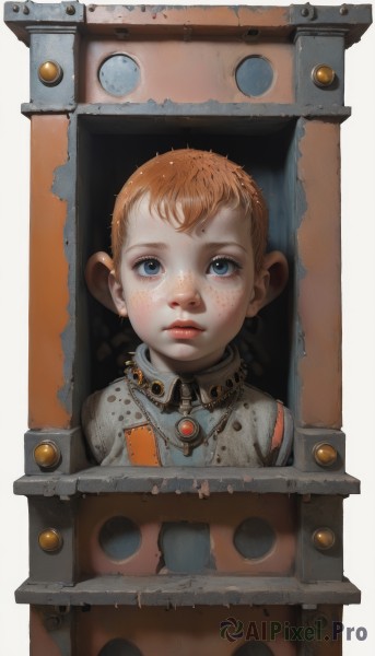 A dynamic view of a child in dynamic scene