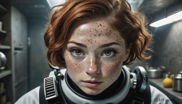 A female showcased in a bold dynamic scene
