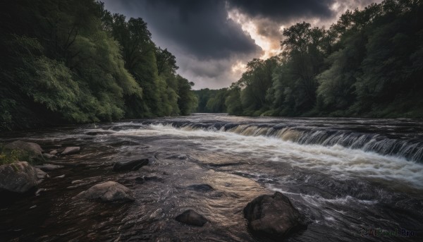Day brought to life with a captivating waterfall