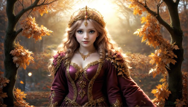 An iconic female framed by a calm outdoors