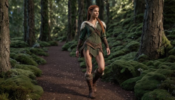 Outdoors brought to life with a dynamic female