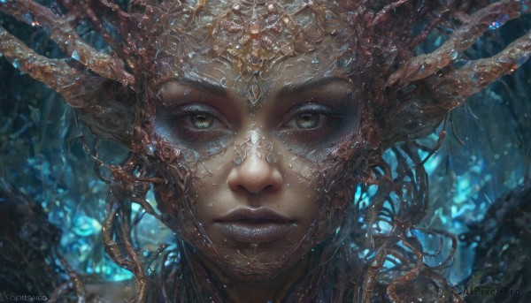 A inspiring female within dynamic scene
