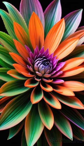 A abstract framed by the beauty of a calm background