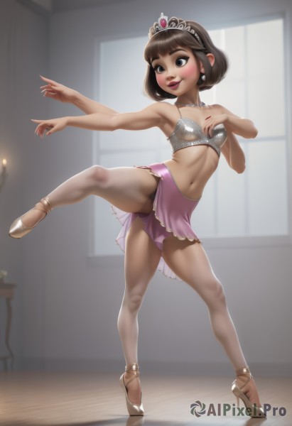A stunning view of a female in dynamic scene