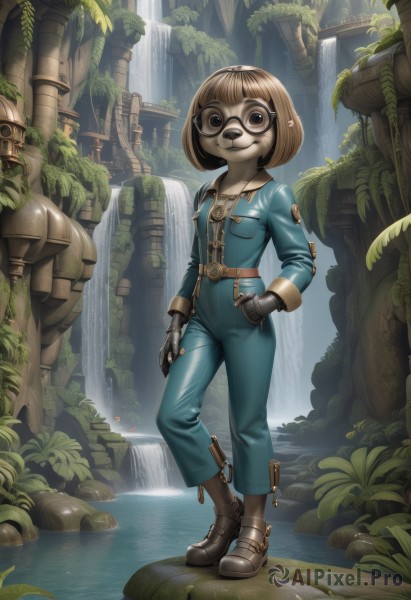 The timeless beauty of a female in a picturesque outdoors