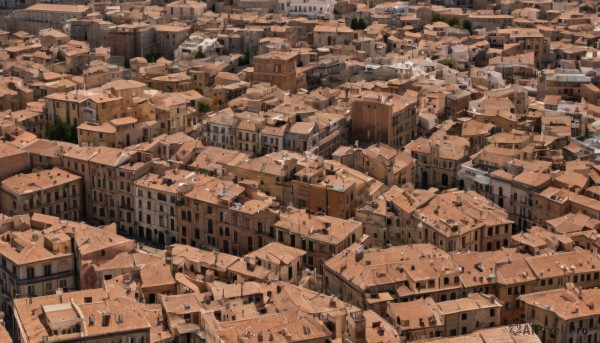 outdoors,tree,no humans,from above,building,scenery,stairs,city,road,cityscape,house,rooftop,town,window