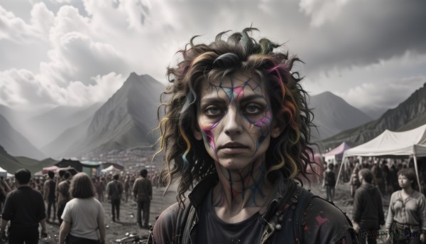 A stunning portrayal of a female in a breathtaking day