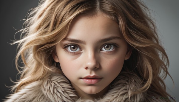 Image of a female in a peaceful dynamic scene