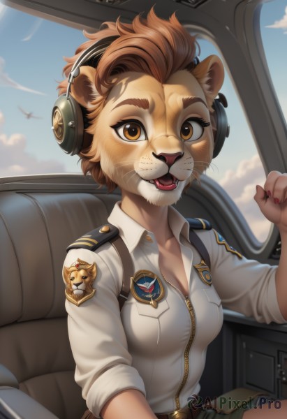 A stunning portrayal of a female in a breathtaking day