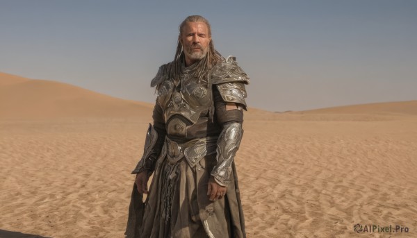 A male set against the backdrop of a breathtaking day