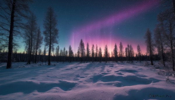 A breathtaking snowy outdoors with a landscape