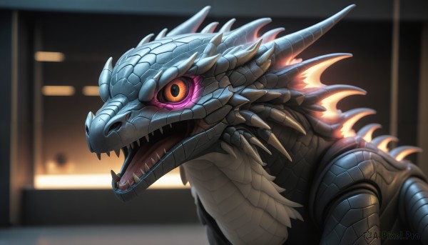 A alien portrayed in a vivid dynamic scene