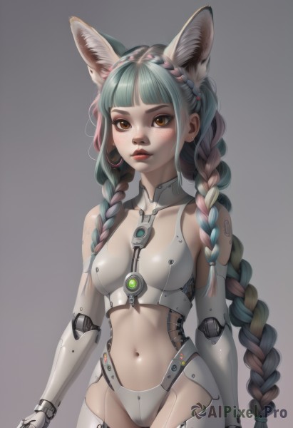A inspiring cyborg within dynamic scene