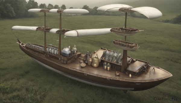 The serene presence of a boat in a peaceful day