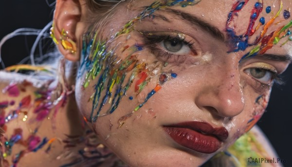 A female captured in a enchanting dynamic scene