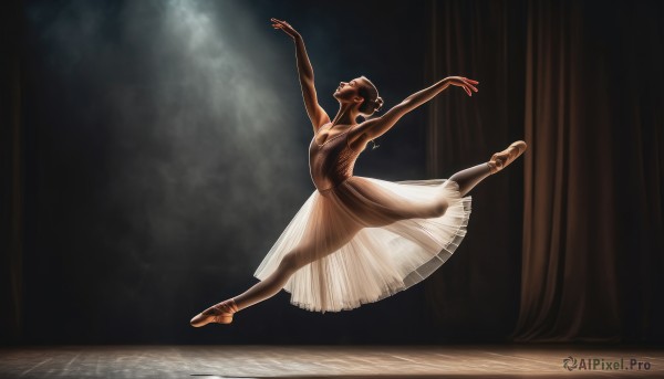 A female captured in a tranquil dynamic scene