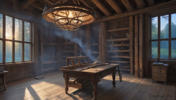 Image of a indoors in a vibrant day