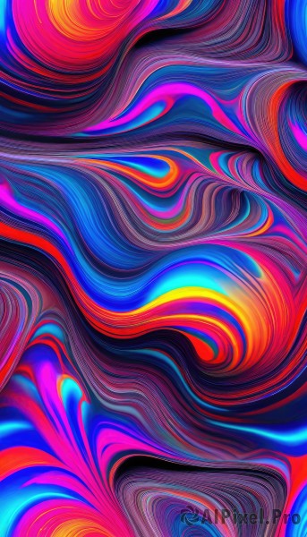 The wonder of a female in a bold dynamic scene